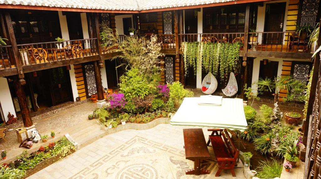 Lijiang Wangjia Courtyard Inn Exterior foto